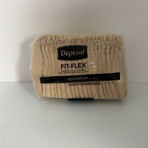 NEW Depend Fit Flex Underwear for Women. Size S. Includes 21